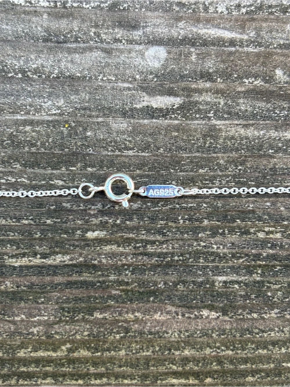 Tiffany & Co. Silver Chain with Turquoise Heart and Return Tag